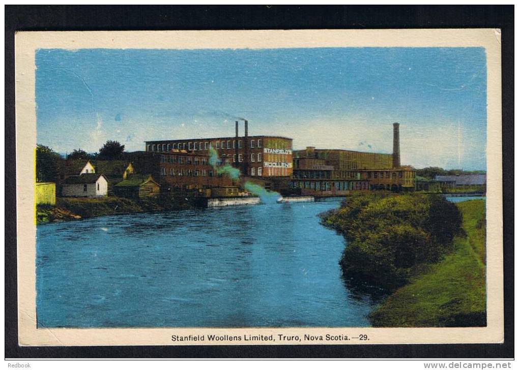 RB 924 - Coloured Postcard - Stanfield Woollens Limited - Truro Nova Scotia - Canada - Other & Unclassified