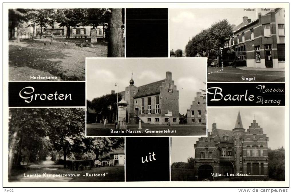 BELGIQUE - ANVERS - BAARLE-HERTOG - BAERLE-DUC - Groeten Uit - Salutation. - Baarle-Hertog