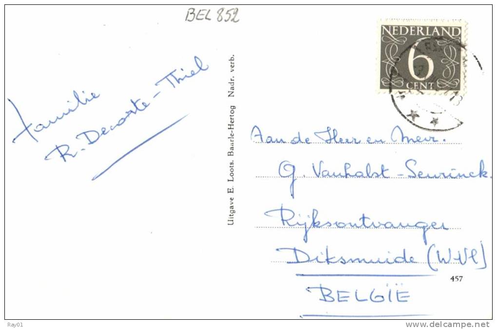 BELGIQUE - ANVERS - BAARLE-HERTOG - BAERLE-DUC - Groeten Uit - Salutation. - Baarle-Hertog