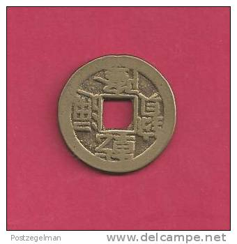 CHINA Empire 1909-1911, Circulated Coin, Fine,, Cashcoin 22mm   C 90.059 - China