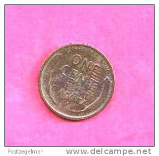 U.S.A. 1909, Circulated Coin, VF, 1 Cent Lincoln C90.070 - 1909-1958: Lincoln, Wheat Ears Reverse