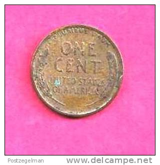 U.S.A. 1917, Circulated Coin, VF, 1 Cent Lincoln C90.071 - 1909-1958: Lincoln, Wheat Ears Reverse