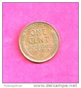 U.S.A. 1925,  Circulated Coin, XV, 1 Cent Lincoln C90.074 - 1909-1958: Lincoln, Wheat Ears Reverse