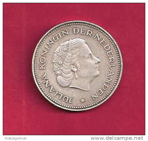 NEDERLAND 1970,  Circulated Coin, XF, 10  Gulden "Nederland Herrijst" 0.720 Silver Juliana  C90.090 - Monedas En Oro Y Plata