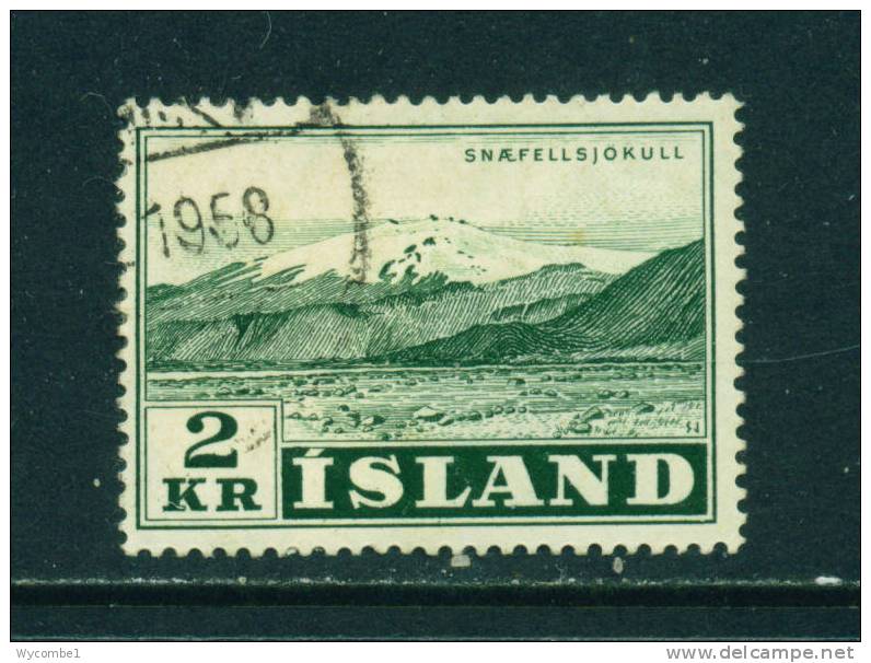 ICELAND - 1957 Views 2k Used (stock Scan) - Used Stamps