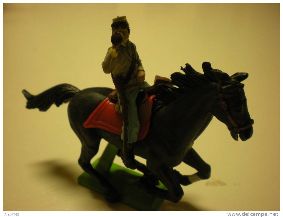 Figurine DEETAIL 1971 Clairon Sudiste à Cheval - Militaires