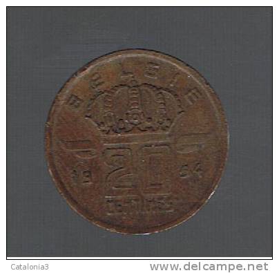 BELGIUM - BELGICA -   20 Centimes  1954   KM147 - 20 Cent