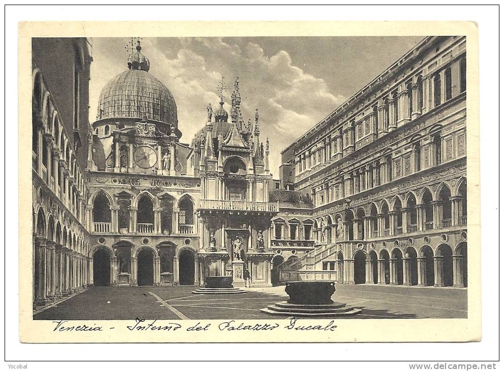 Cp, Italie, Venise, Interno Del Palazzo Ducale - Venezia (Venice)