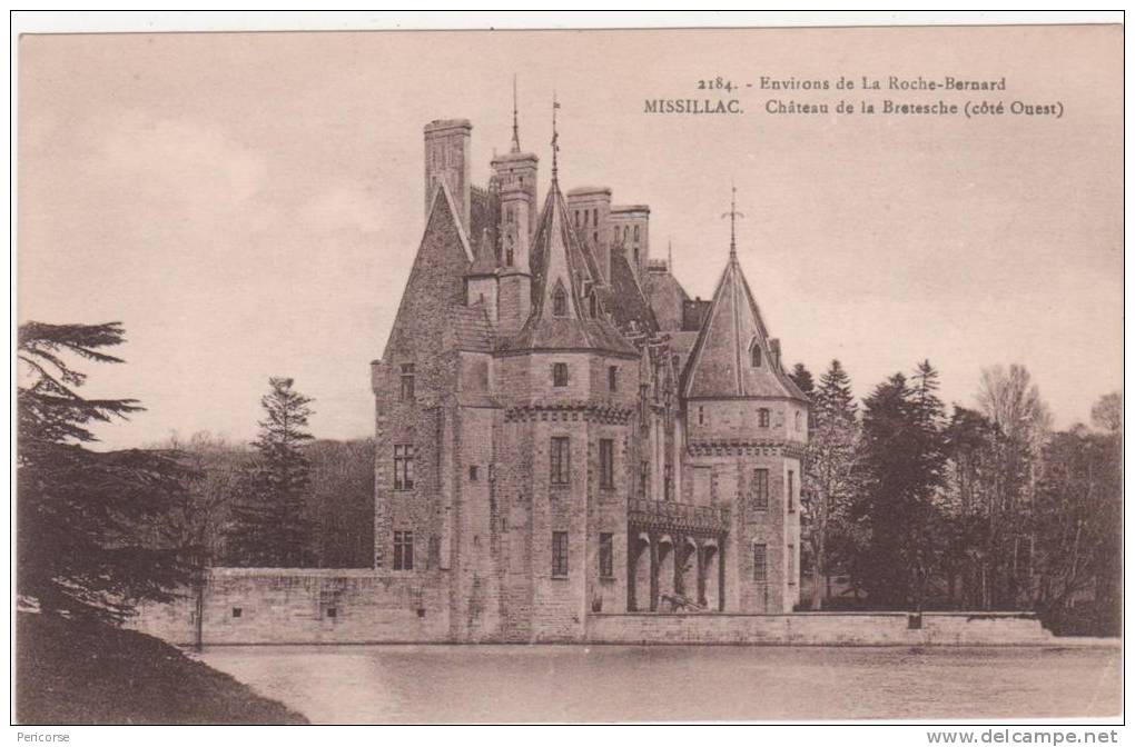 44 Missillac  Chateau De La Bretesche (coté Ouest) - Missillac