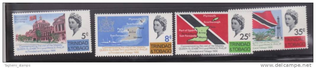 Trinidad & Tobago, 1966, SG 313-16, Complete Set Mint Never Hinged - Trindad & Tobago (1962-...)