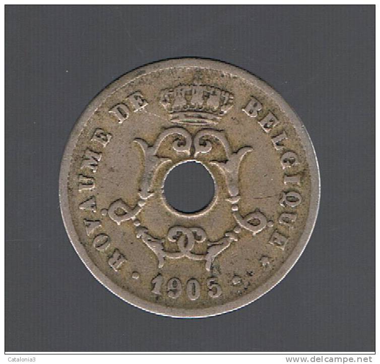 BELGIUM - BELGICA -  10  Centimes  1905   KM52 - 10 Cents