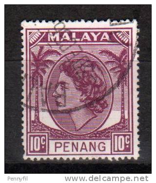 MALAYA PENANG - 1954/55 YT 29 USED - Penang