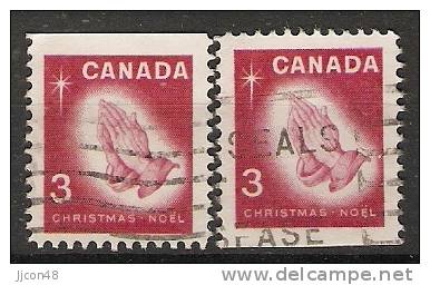 Canada  1966  Christmas  (o) - Single Stamps