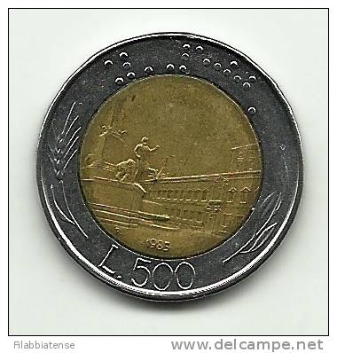 1985 - Italia 500 Lire, - 500 Lire