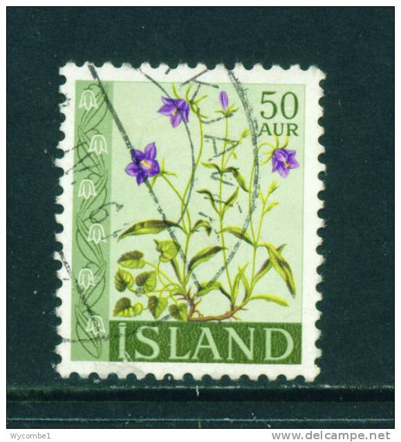 ICELAND - 1960 Flowers 50a Used (stock Scan) - Oblitérés