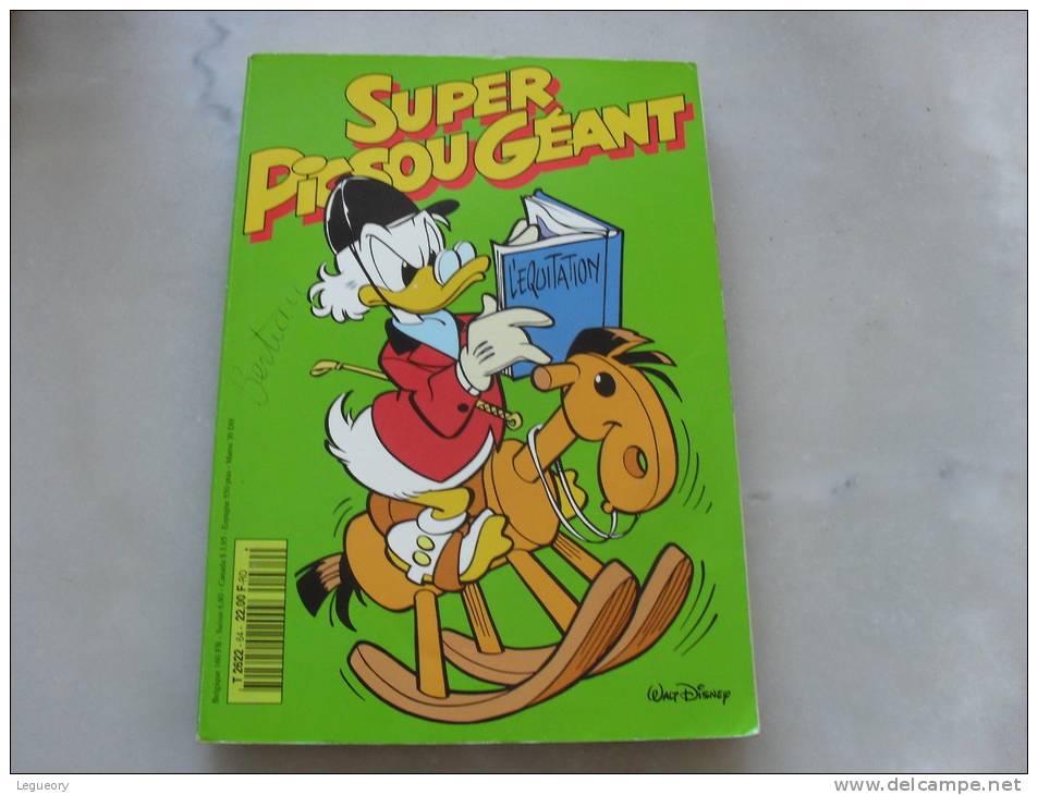 Super Picsou Geant  N° 64   Fevrier 1995 - Disney