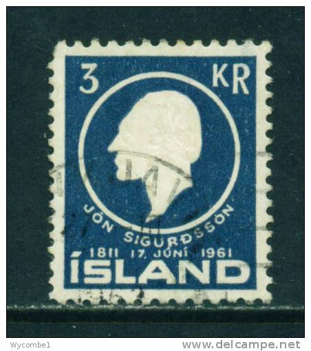 ICELAND - 1961 Jon Sigurdsson 3k Used (stock Scan) - Oblitérés