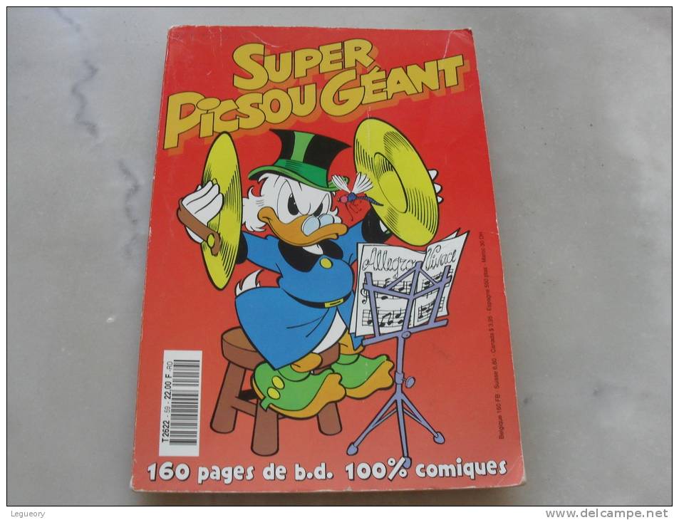 Super Picsou Geant  N° 59  Avril 1994 - Disney