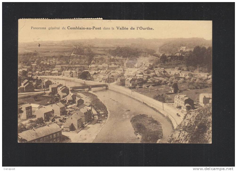 Panorama General De Comblain-au-Pont 1928 - Comblain-au-Pont