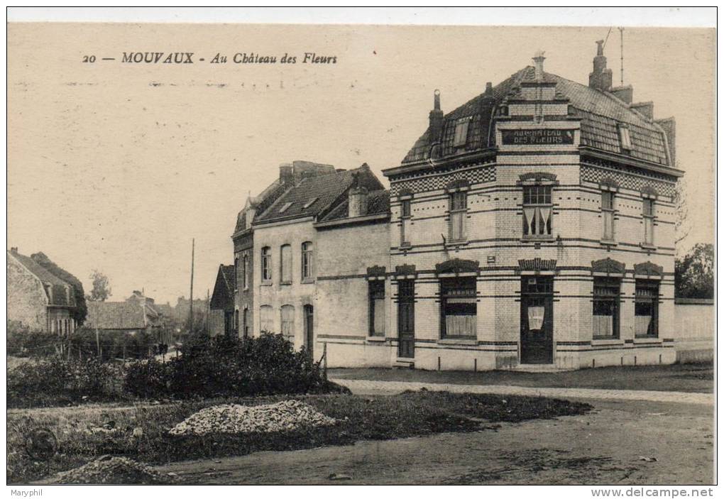 MOUVAUX - Au Château Des Fleurs (Boulevard De La Marne  - Faidherbe) - Other & Unclassified