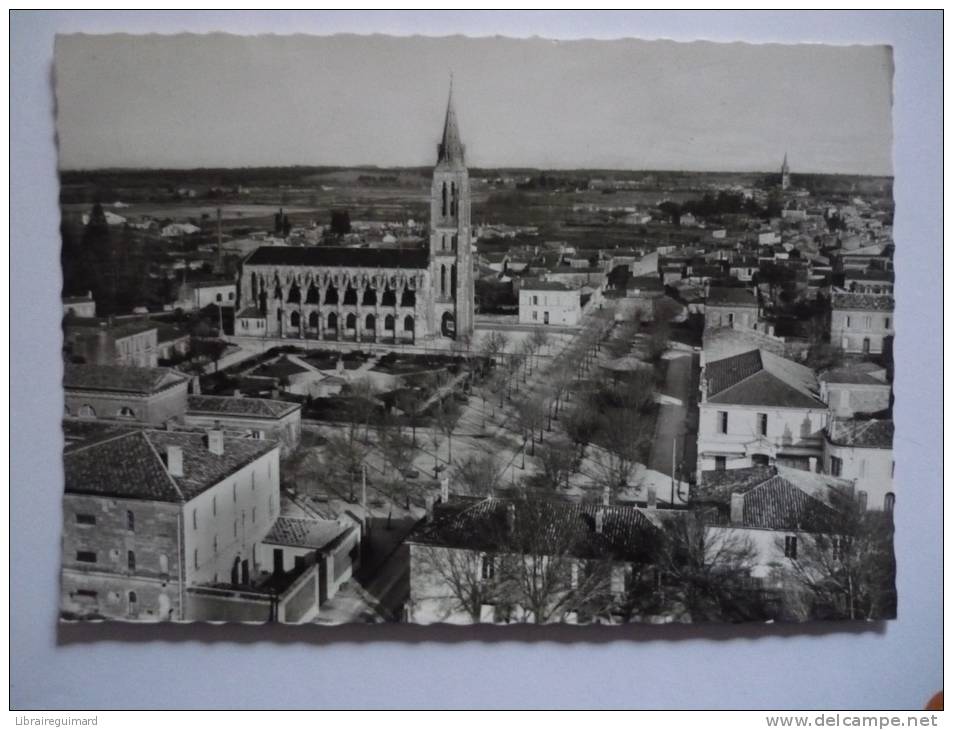 2nsv - CPSM - LESPARRE - Vue Générale Prise Nord-est Côté Saint-trélody  - [33] - Gironde - Lesparre Medoc