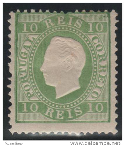 PORTUGAL 1870/80 - Yvert #37a - MLH * - Ongebruikt