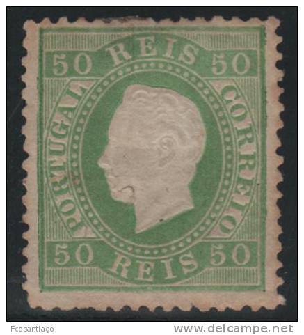 PORTUGAL 1870/80 - Yvert #41a - MLH * - Neufs