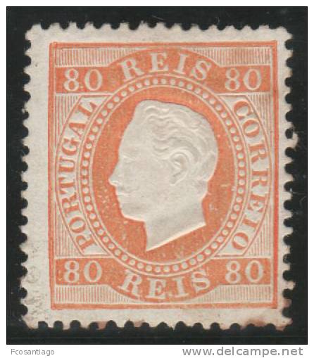 PORTUGAL 1870/80 - Yvert #43a - MLH * - Ongebruikt