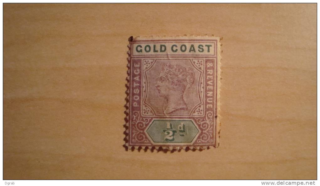 Gold Coast  1898  Scott #26  Used - Goudkust (...-1957)
