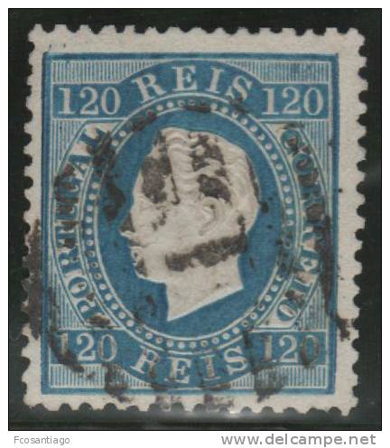 PORTUGAL 1870/80 - Yvert #45a - VFU - Usati