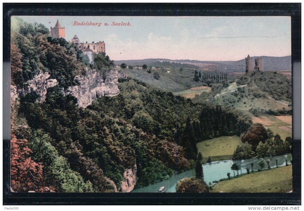 Naumburg (Saale) - Die Rudelsburg Mit Saaleck - Naumburg (Saale)