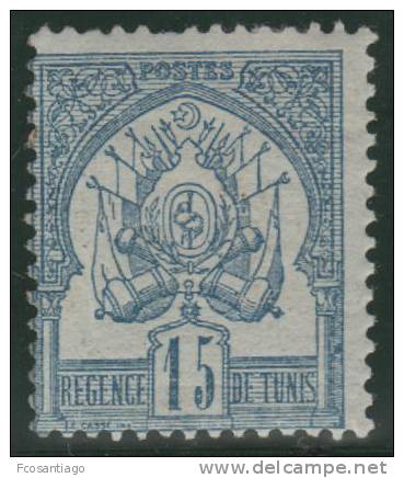 TUNEZ 1888/93 - Yvert #4 - MLH * - Tunisia (1956-...)