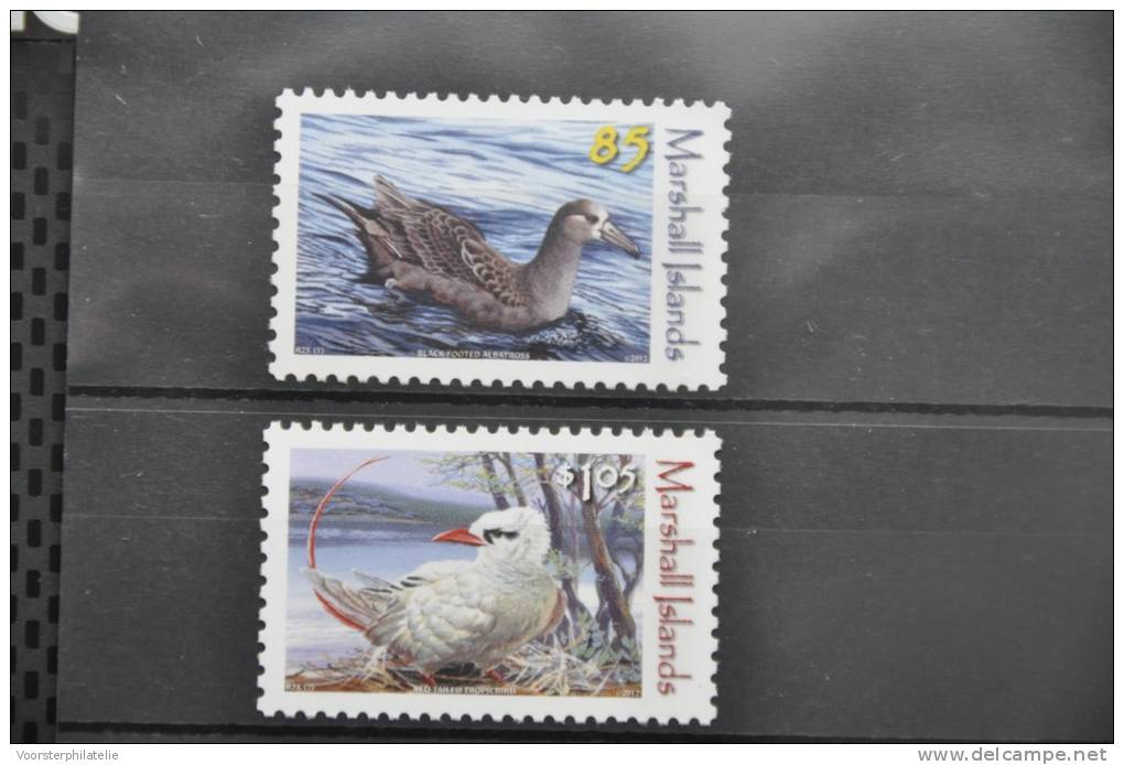 H 248 ++ 2012 MARSHALL ISLANDS BIRDS VOGELS OISEAUX ++ MNH POSTFRIS ** - Marshalleilanden