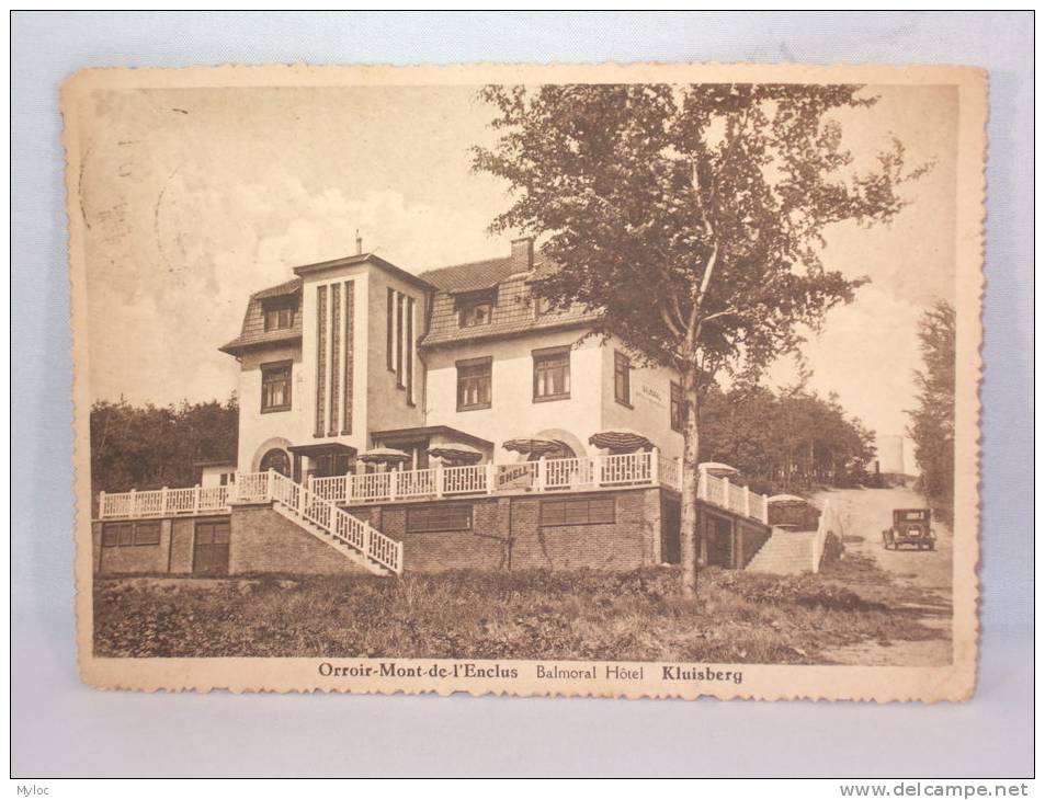 Kluisberg. Orroir Mont-de-l'-Enclus. Balmoral Hôtel. - Kluisbergen