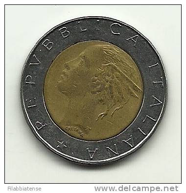 1988 - Italia 500 Lire, - 500 Lire