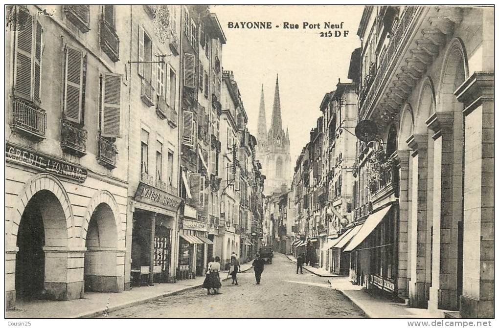 64 BAYONNE - Rue Port Neuf - Bayonne