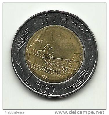 1995 - Italia 500 Lire, - 500 Liras