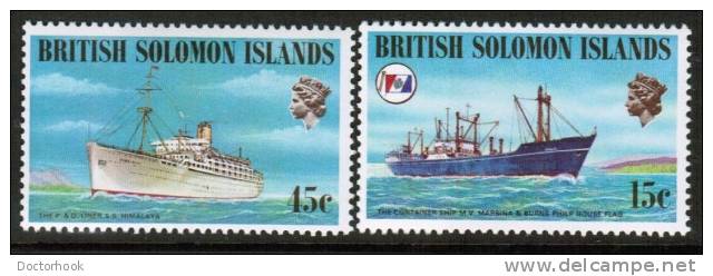 SOLOMON ISLANDS   Scott #  285-8**  VF MINT NH - Salomonen (...-1978)