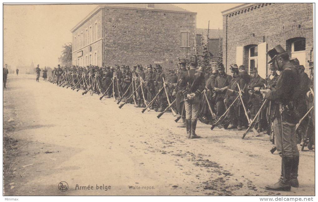 Armée Belge -  Halte- Repos - Guerra 1914-18