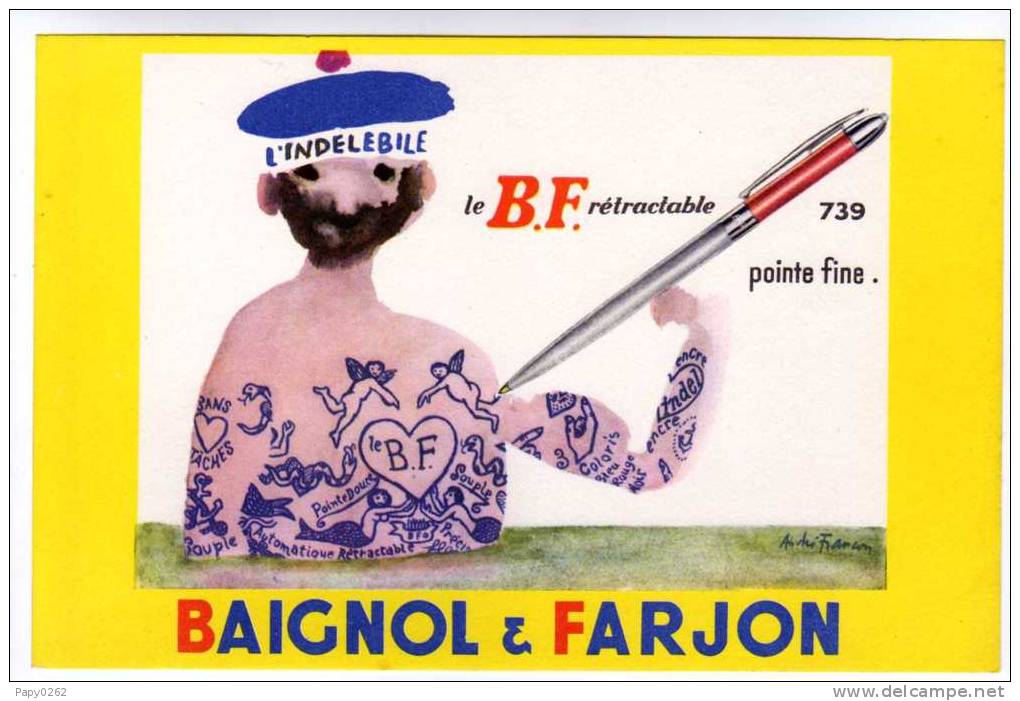 960B) BUVARD - BAIGNOL ET FARJON - Papeterie