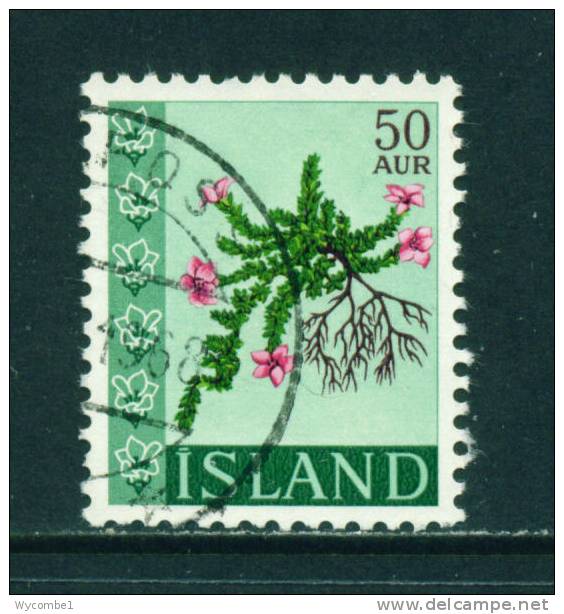 ICELAND - 1968 Flowers 50a Used (stock Scan) - Gebraucht