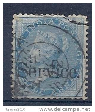 130102292  INDIA  G.B. YVERT  SERIVICIO  Nº  18 - 1858-79 Compagnie Des Indes & Gouvernement De La Reine