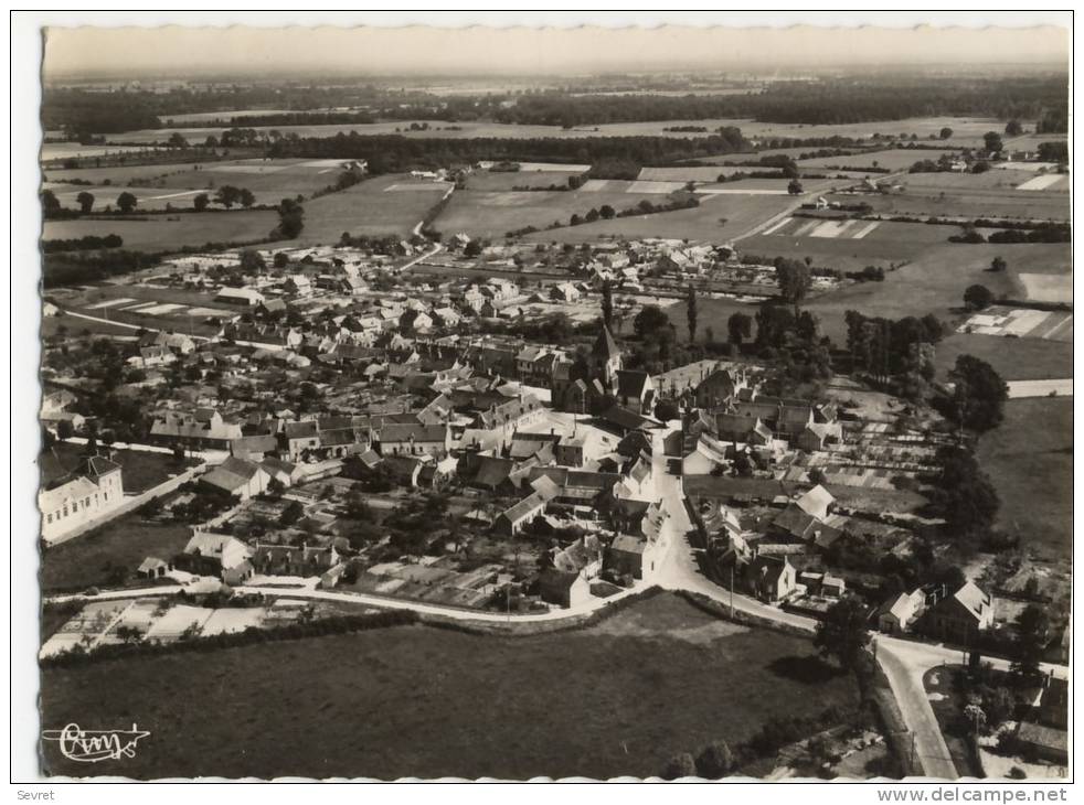 SENNELY. - Vue Aérienne. CPM Dentelée - Other & Unclassified