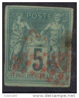 #38# COLONIES GENERALES N° 31 Oblitéré Losange De Points Rouges (Réunion) - Sage