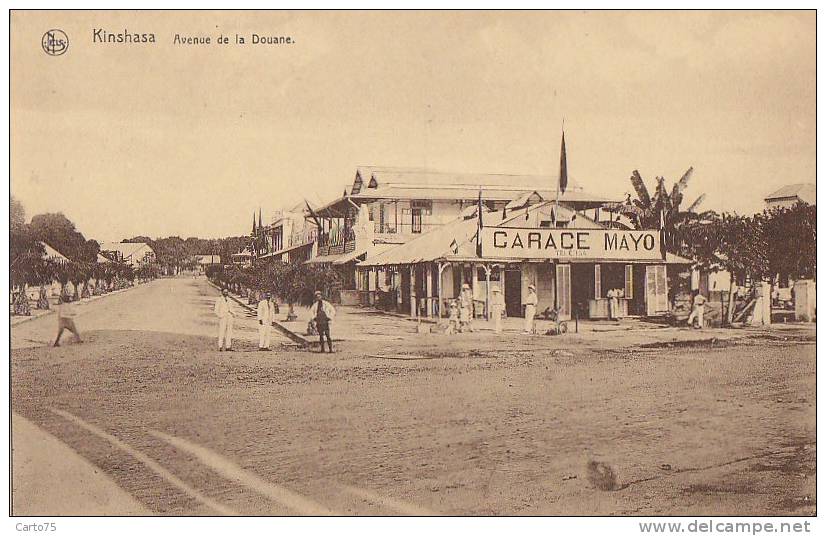 Afrique -  Congo Belge - Kinshasa - Avenue De La Douane - Kinshasa - Léopoldville