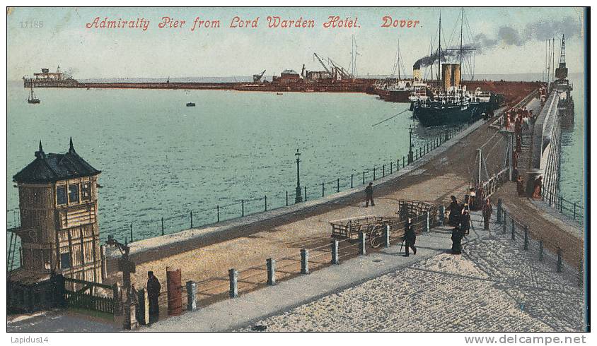 K K  941 / CPA -  DOVER  ADMIRALTY PIER FROM LORD WARDEN HOTEL - Dover