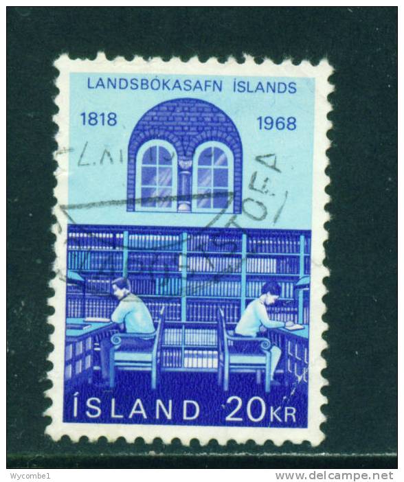 ICELAND - 1968 National Library 20k Used (stock Scan) - Gebraucht