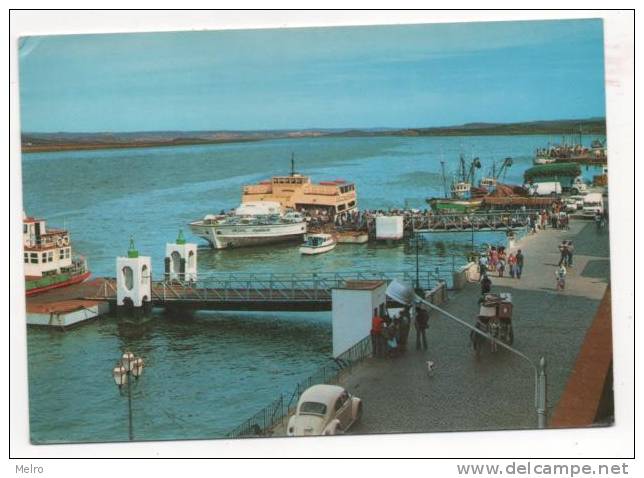 PORTUGAL-España "Costa De La Luz -Embarcadero Sobre El Río Guadiana". - Huelva