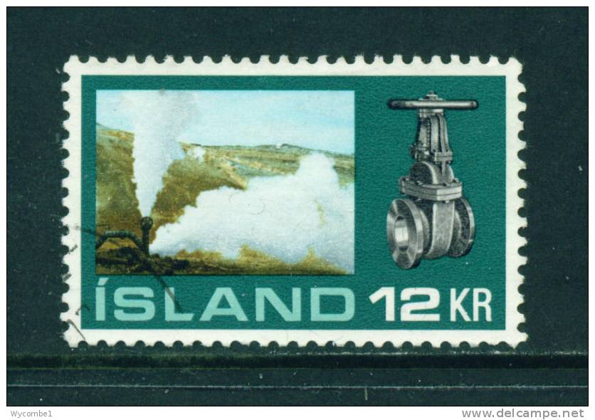 ICELAND - 1972 Hot House Cultivation 12k Used (stock Scan) - Oblitérés