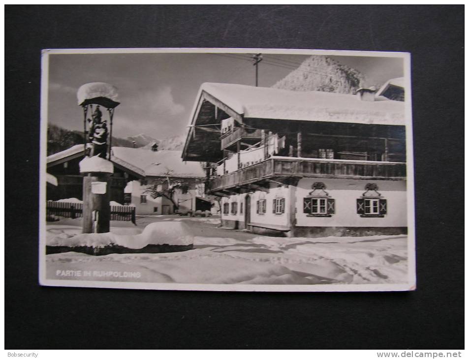 == Ruhpolding , Foto AK Ca. 1930 - Ruhpolding